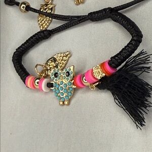 Black Owl Bracelet